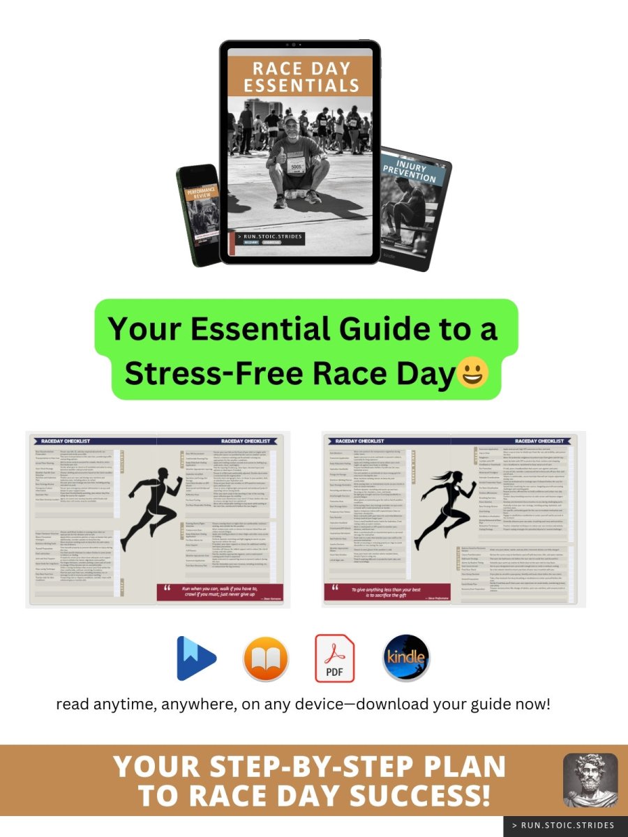 🏅 Race Day Checklist - [PDF version] - Run.Stoic.Strides