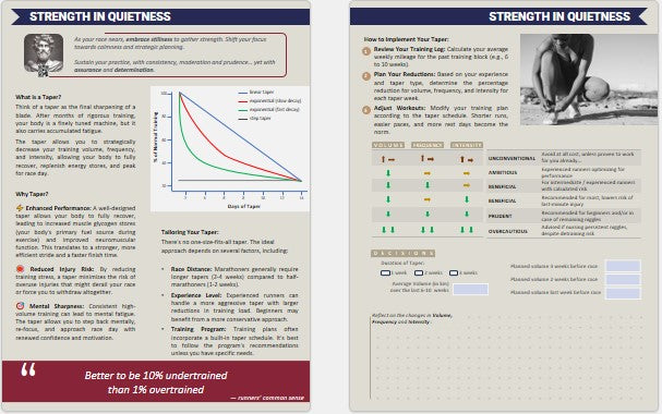 Personalize your marathon taper with science-backed guidance on taper length, volume adjustments, and strategic planning across training zones.