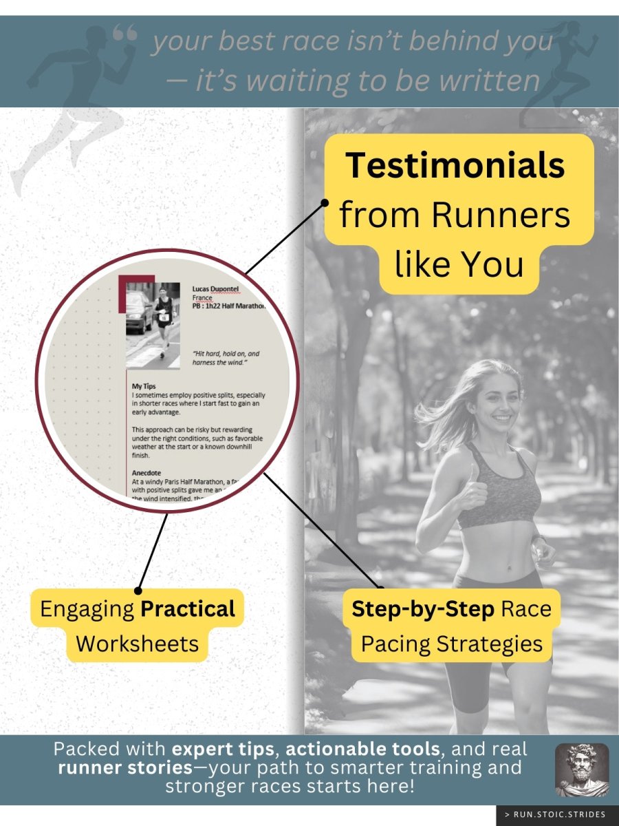 ⏱️ Pacing Strategies for Your Race - [PDF version] - Run.Stoic.Strides