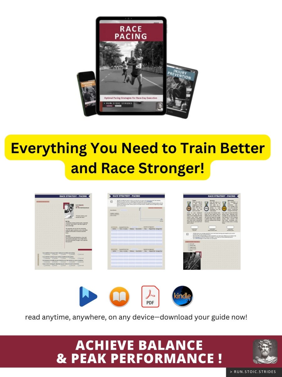 ⏱️ Pacing Strategies for Your Race - [PDF version] - Run.Stoic.Strides